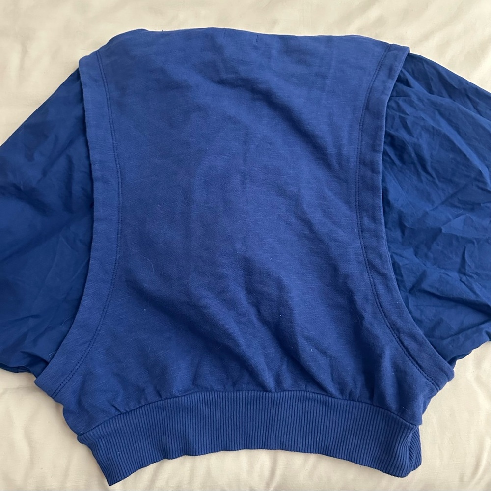 Anthropologie Blue 'UPSTATE VALLEY 1979' Pullover Hoodie - Picture 6 of 6